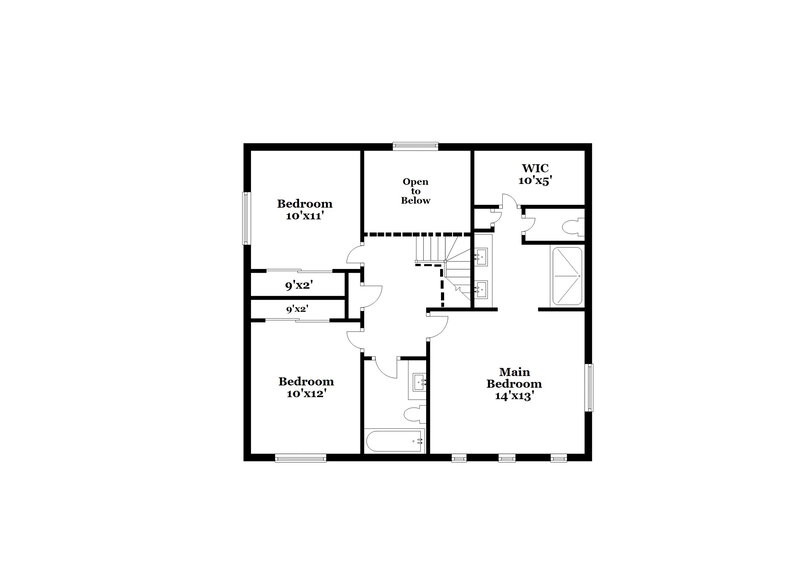 2,490/Mo, 26717 N Babbling Brook Dr Phoenix, AZ 85083 Floor Plan View 2