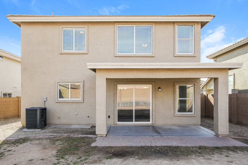 1,830/Mo, 22236 W Desert Bloom St Buckeye, AZ 85326 Rear View