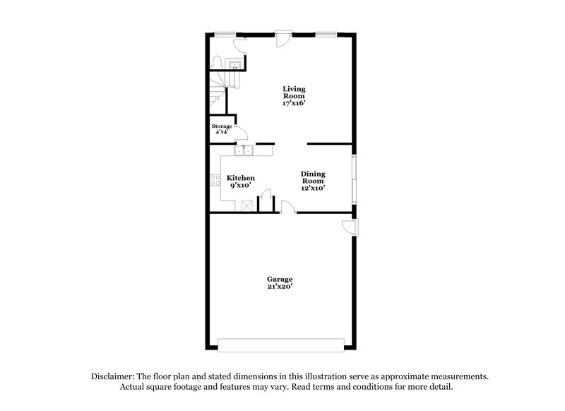 1,630/Mo, 11466 W St John Rd Surprise, AZ 85378 Floor Plan View