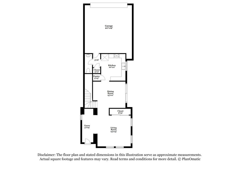 2,450/Mo, 3886 S Winter Ln Gilbert, AZ 85297 Floor Plan View