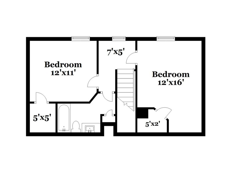 1,865/Mo, 3301 S 63rd Ln Phoenix, AZ 85043 Floor Plan View 2