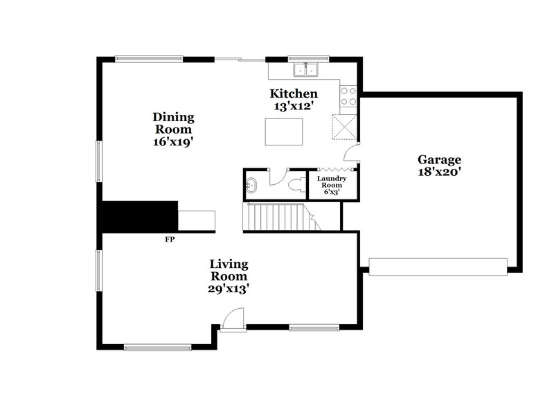 2,555/Mo, 4546 E Villa Theresa Dr Phoenix, AZ 85032 Floor Plan View