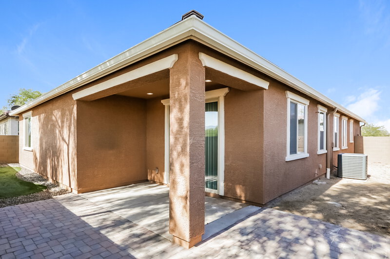 2,320/Mo, 6417 S 47th Dr Laveen, AZ 85339 Rear View