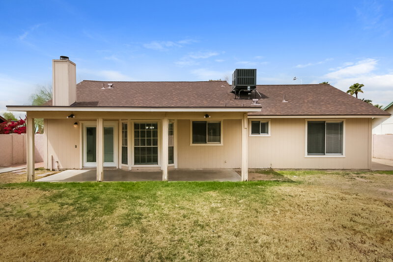 2,095/Mo, 1223 N Matlock Circle Mesa, AZ 85203 Rear View