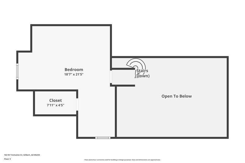 2,135/Mo, 163 W Tremaine Ct Gilbert, AZ 85233 Floor Plan View