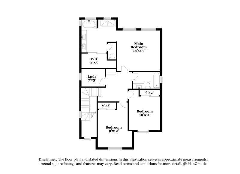2,370/Mo, 5334 E Harmony Ave Mesa, AZ 85206 Floor Plan View
