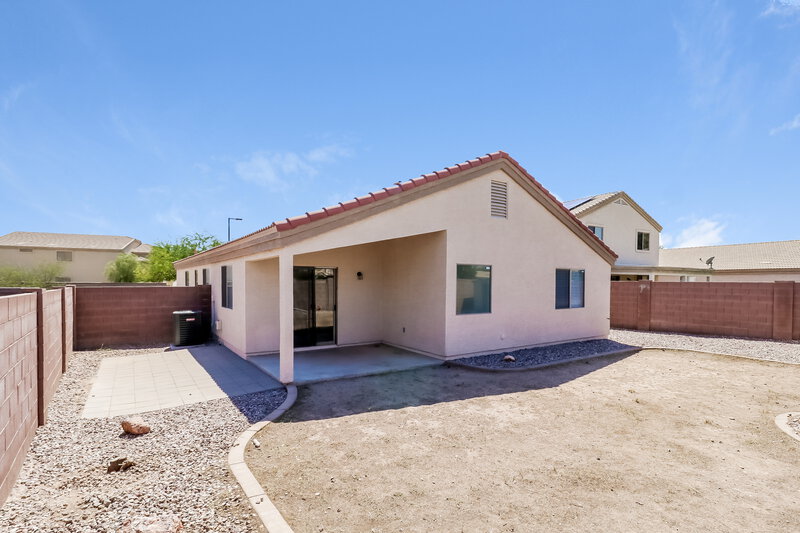 1,745/Mo, 23302 W Ashleigh Marie Dr Buckeye, AZ 85326 Rear View
