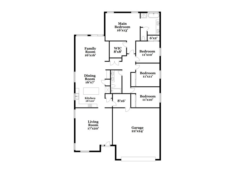 2,635/Mo, 4115 E Page Ave Gilbert, AZ 85234 Floor Plan View