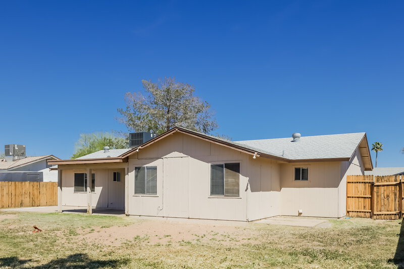 1,815/Mo, 7209 W Carol Ave Peoria, AZ 85345 Rear View