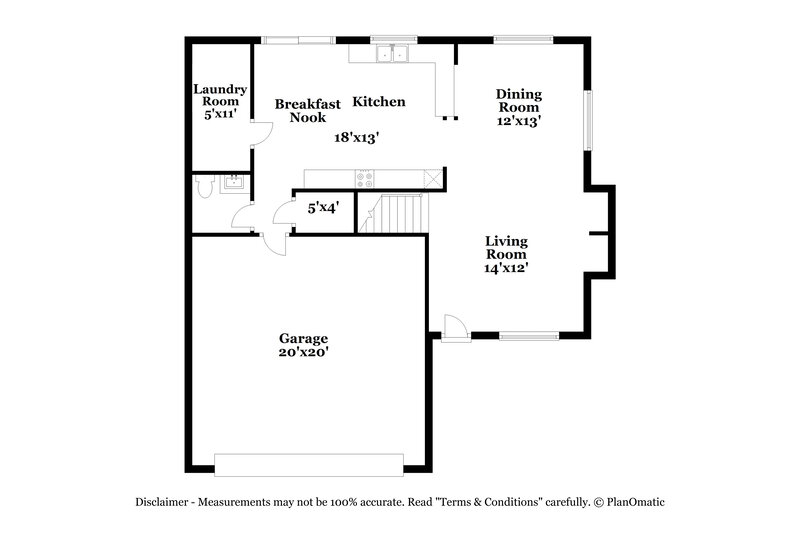 1,915/Mo, 1149 E Denim Trail San Tan Valley, AZ 85143 Floor Plan View