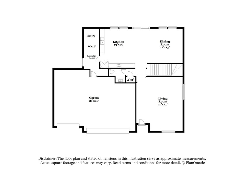 2,745/Mo, 28419 N 33rd Ave Phoenix, AZ 85083 Floor Plan View