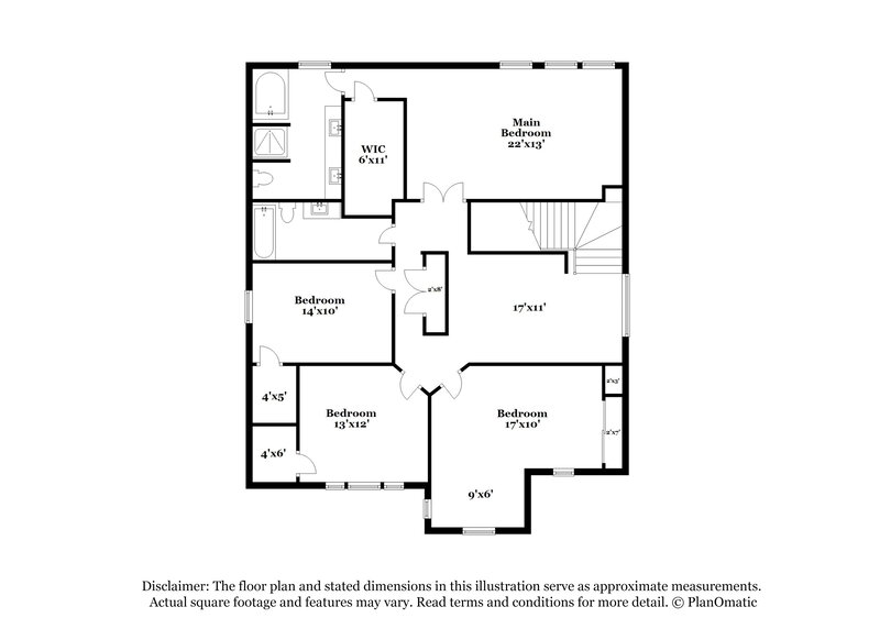 2,745/Mo, 28419 N 33rd Ave Phoenix, AZ 85083 Floor Plan View 2