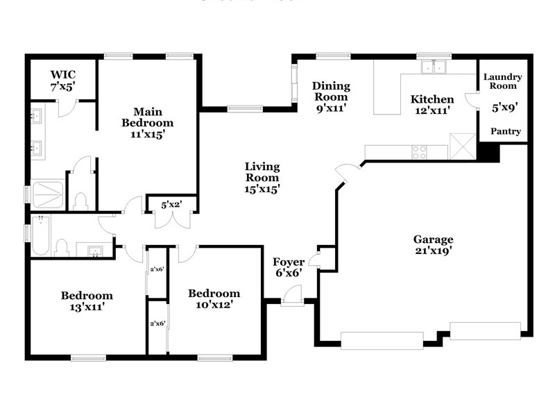 2,450/Mo, 1735 S Desert View Pl Apache Junction, AZ 85120 Floor Plan View