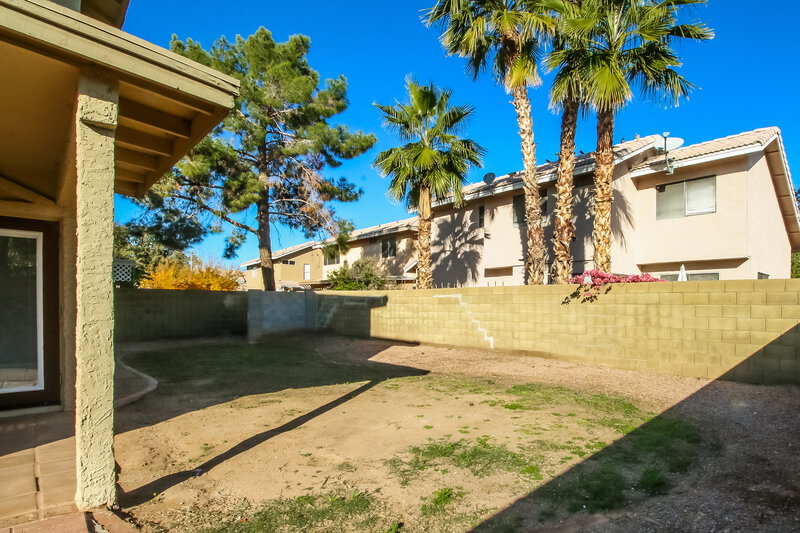 2,055/Mo, 1424 E Park Ave Chandler, AZ 85225 Rear View