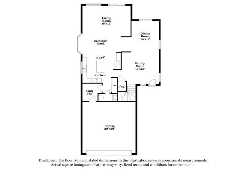 2,220/Mo, 15178 W Taylor St Goodyear, AZ 85338 Floor Plan View