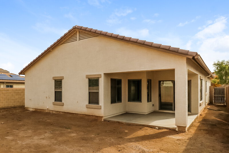 1,825/Mo, 25826 W Pleasant Ln Buckeye, AZ 85326 Rear View 2
