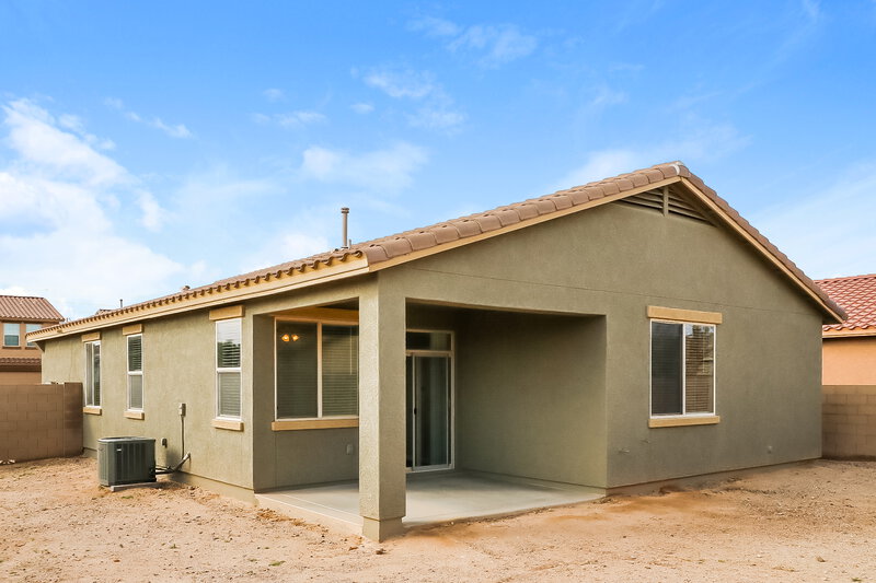 2,200/Mo, 17672 W Maricopa St Goodyear, AZ 85338 Rear View