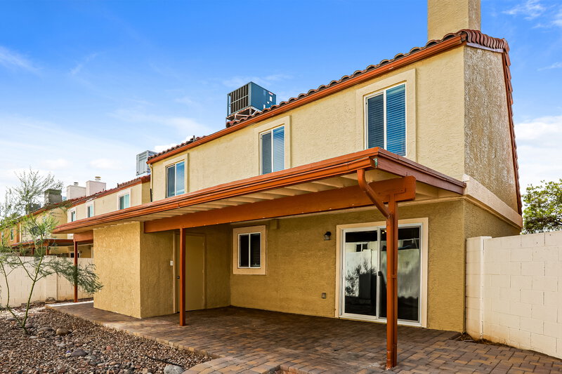 2,455/Mo, 2848 E Brown Rd Unit 8 Mesa, AZ 85213 Rear View