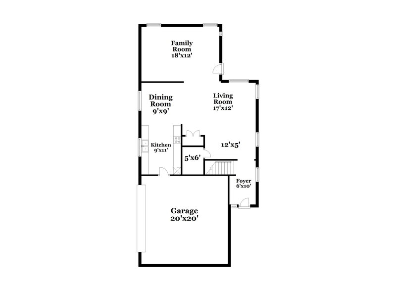 2,290/Mo, 8739 E Lindner Ave Mesa, AZ 85209 Floor Plan View