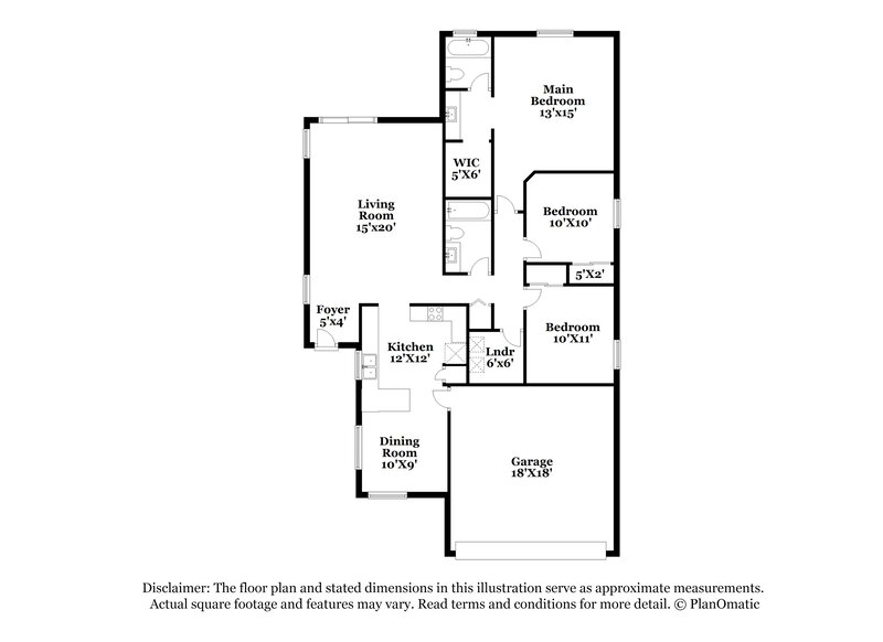 2,210/Mo, 10704 E Enid Ave Mesa, AZ 85208 Floor Plan View