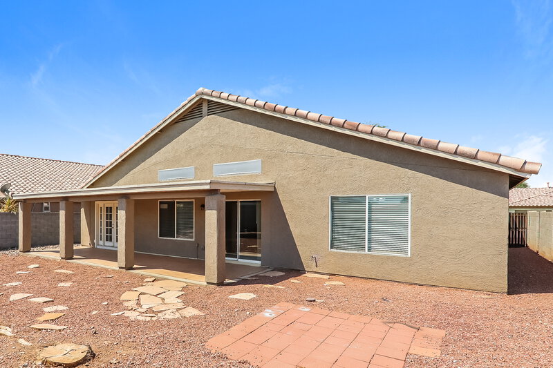 2,710/Mo, 15741 N 91st Dr Peoria, AZ 85382 Rear View