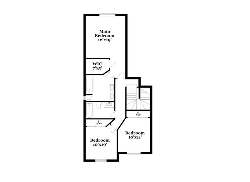 2,240/Mo, 3719 E Inverness Ave #38 Mesa, AZ 85206 Floor Plan View 2