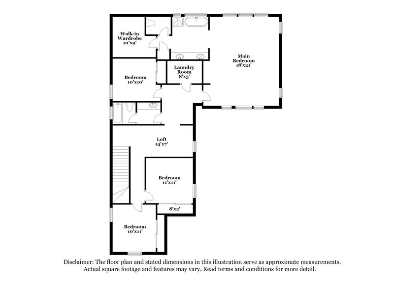 2,335/Mo, 3283 E Tulsa St Gilbert, AZ 85295 Floor Plan View