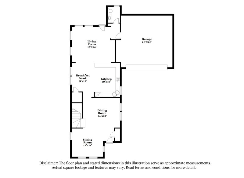 2,335/Mo, 3283 E Tulsa St Gilbert, AZ 85295 Floor Plan View 2