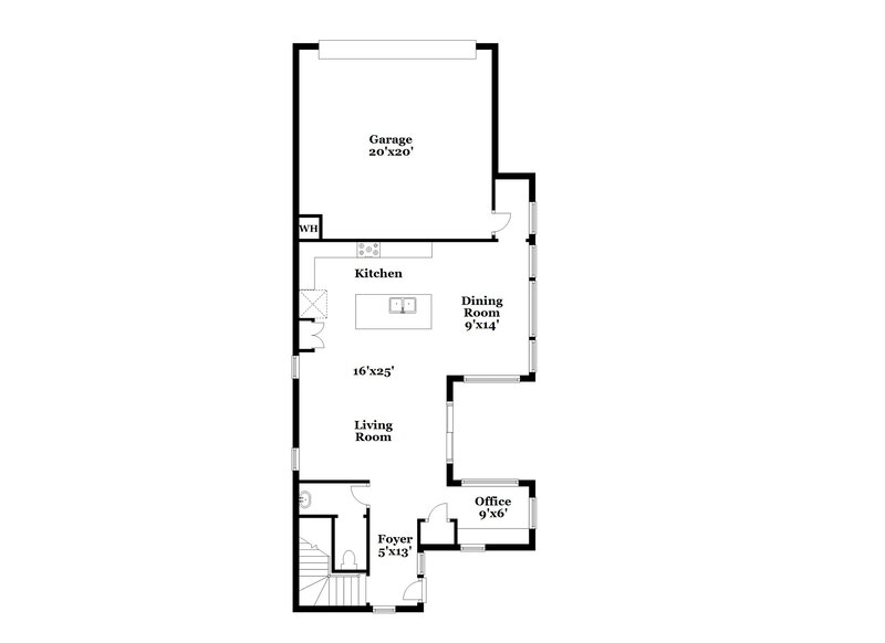 2,300/Mo, 2252 S Osborn Ln Gilbert, AZ 85295 Floorplan View