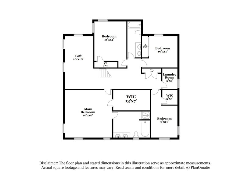 2,385/Mo, 953 E Dee St Avondale, AZ 85323 Floor Plan View 2