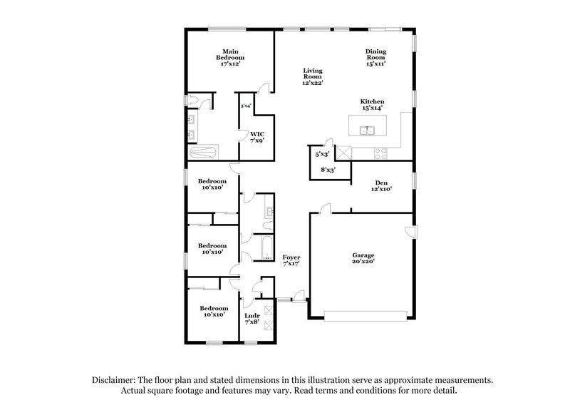2,740/Mo, 23293 S 226th Way Queen Creek, AZ 85142 Floor Plan View