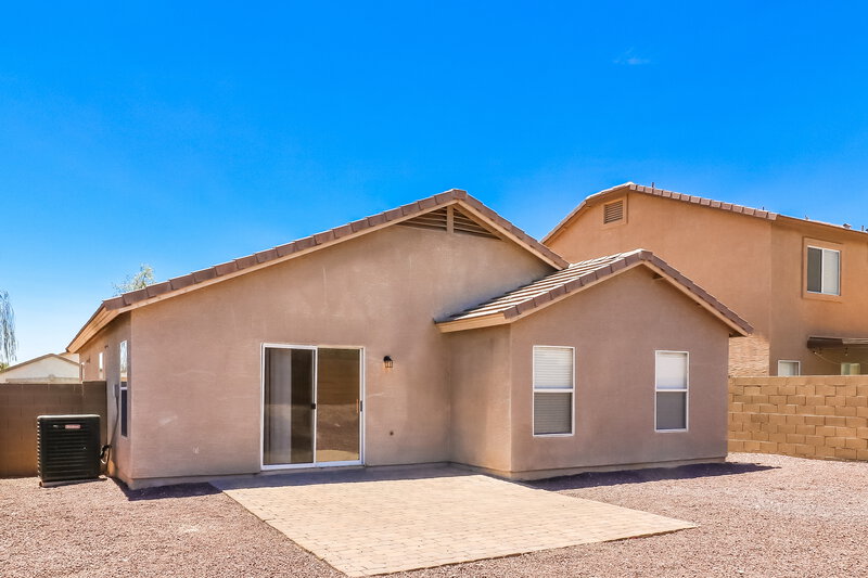 1,690/Mo, 22582 W Yavapai St Buckeye, AZ 85326 Rear View