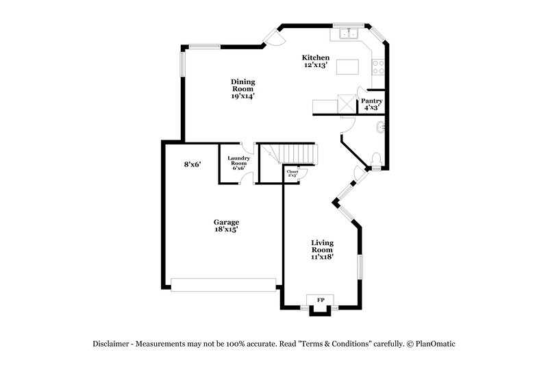 2,045/Mo, 8734 W Greer Ave Peoria, AZ 85345 Floor Plan View