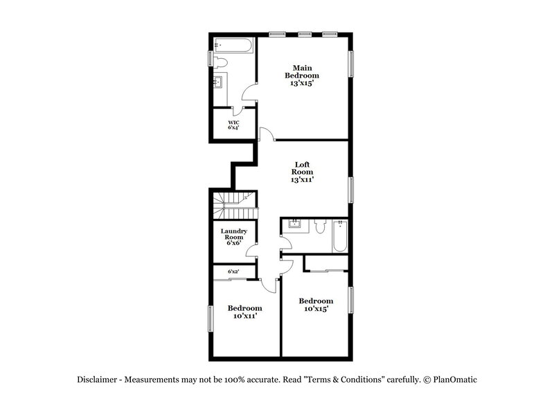 2,170/Mo, 22052 N 30th Dr Phoenix, AZ 85027 Floor Plan View 2