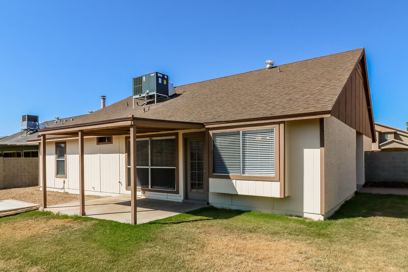 2,095/Mo, 7233 W Ocotillo Rd Glendale, AZ 85303 Rear View