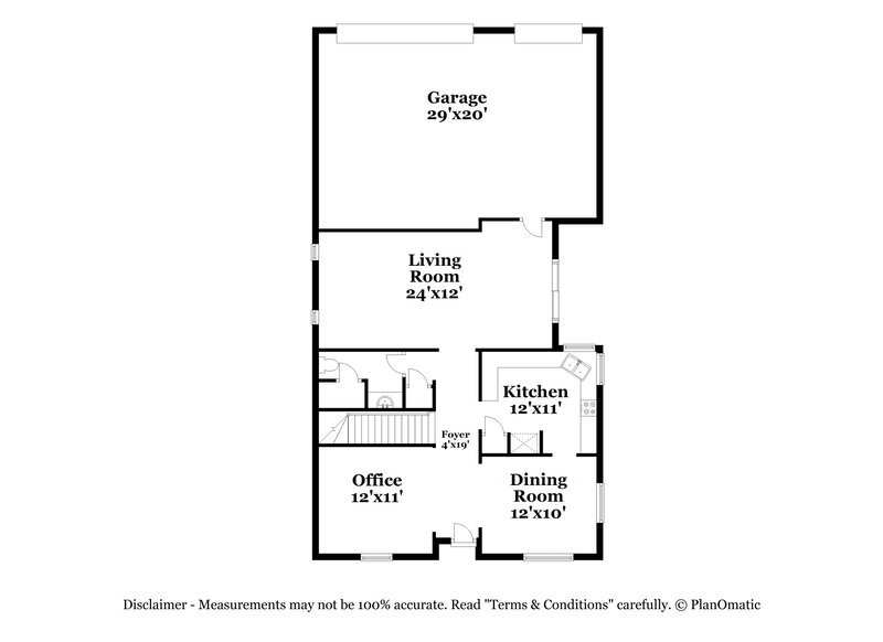3,660/Mo, 951 S Adam Way Gilbert, AZ 85296 Floor Plan View