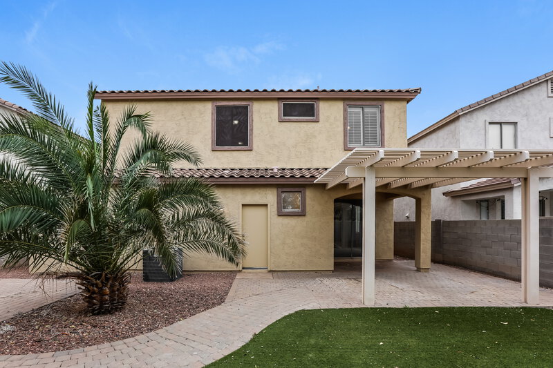 2,445/Mo, 3875 S Dew Drop Ln Gilbert, AZ 85297 Rear View