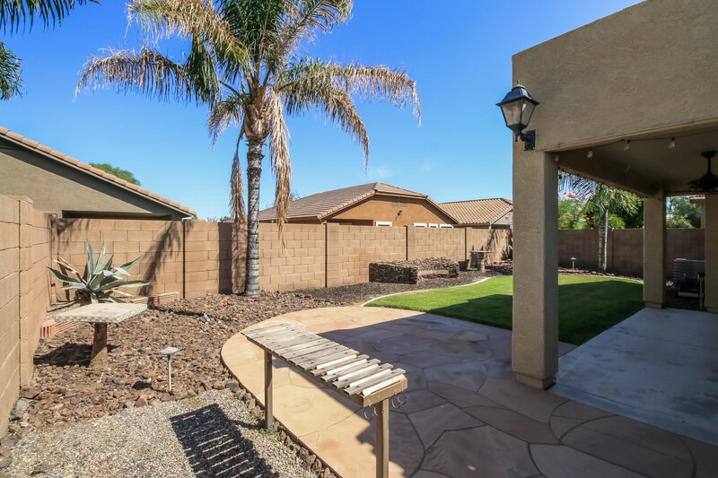 1,990/Mo, 20962 E Via Del Palo Queen Creek, AZ 85142 Rear View