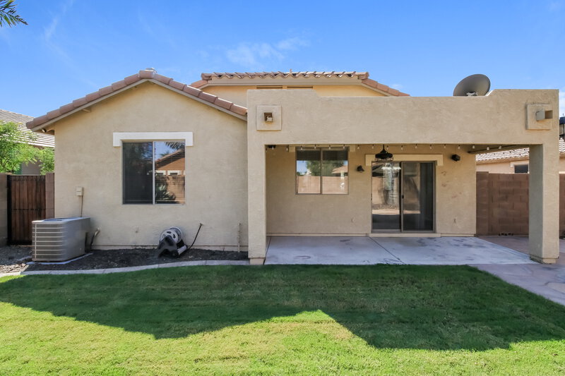 1,990/Mo, 20962 E Via Del Palo Queen Creek, AZ 85142 Rear View 2