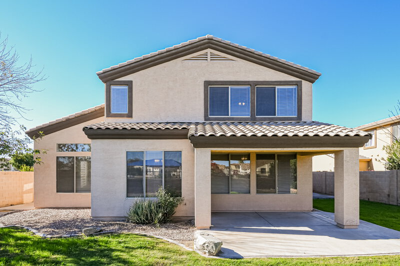 2,845/Mo, 3719 S Colt Dr Gilbert, AZ 85297 Rear View