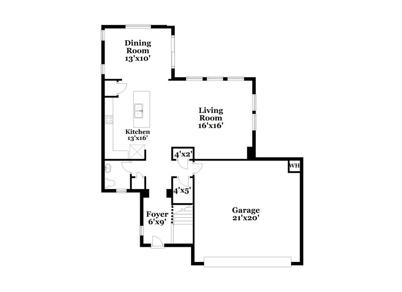 2,545/Mo, 3308 E Tyson St Gilbert, AZ 85295 Floor Plan View