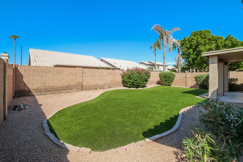 2,845/Mo, 1730 W San Remo St Gilbert, AZ 85233 Backyard View
