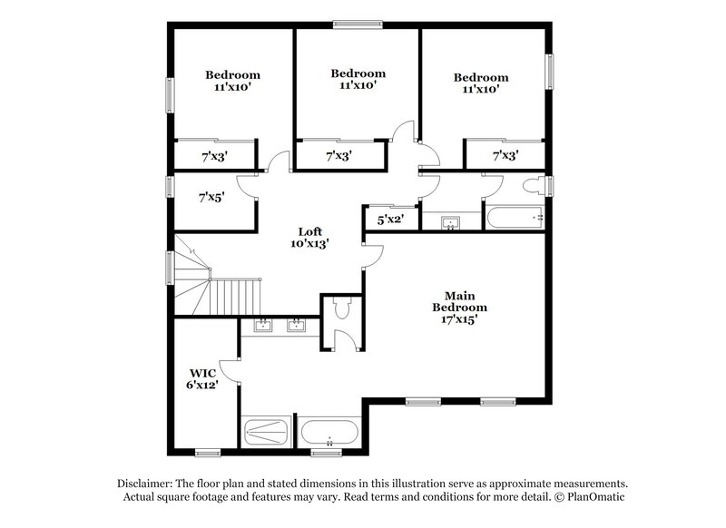 2,315/Mo, 21079 E Creekside Dr Queen Creek, AZ 85142 Floor Plan View 2