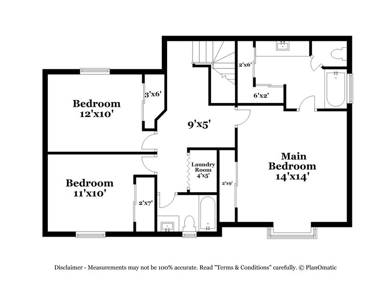 2,680/Mo, 4004 E Melinda Ln Phoenix, AZ 85050 Floor Plan View 2
