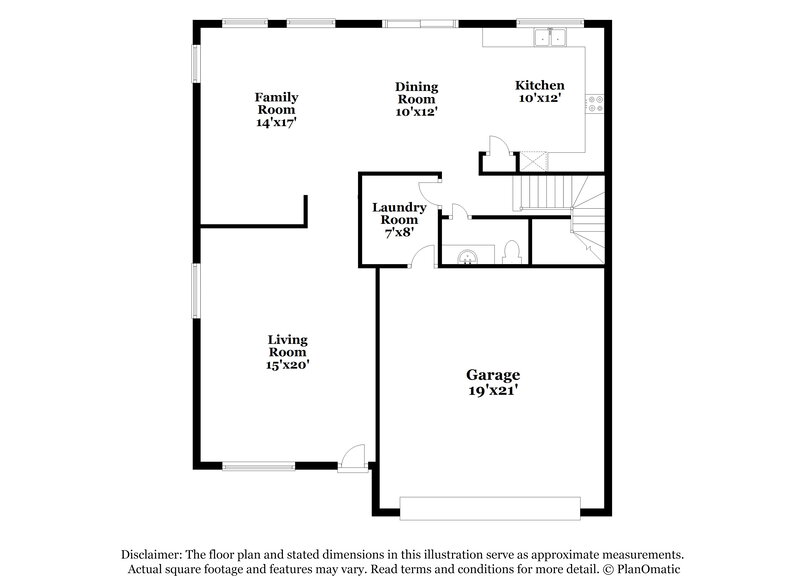 2,235/Mo, 11559 W Buchanan St Avondale, AZ 85323 Floor Plan View
