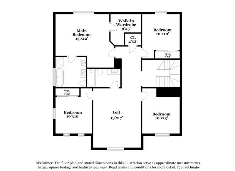 2,235/Mo, 11559 W Buchanan St Avondale, AZ 85323 Floor Plan View 2