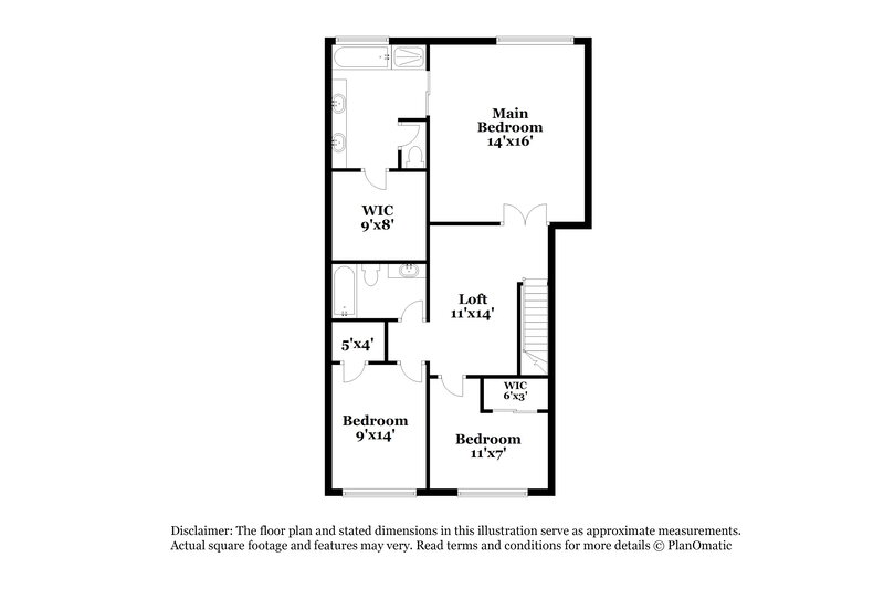 2,505/Mo, 5172 W Kesler Ln Chandler, AZ 85226 Floor Plan View 2