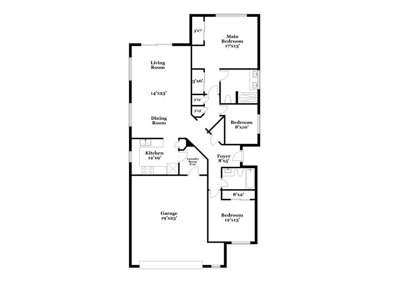 2,195/Mo, 40279 N La Cantera Dr Anthem, AZ 85086 Floor Plan View