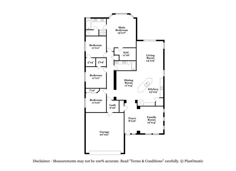 2,620/Mo, 5820 W Euclid Avenue Laveen, AZ 85339 Floor Plan View