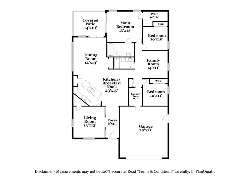 2,230/Mo, 1305 S 119th Dr Avondale, AZ 85323 Floor Plan View